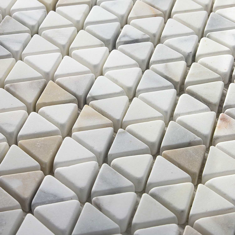 Aspekt Calacatta Honed Marble Mosaic