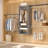 20"-95" Closet System with Two Shelves (Can Be Cut To Fit)-606071566