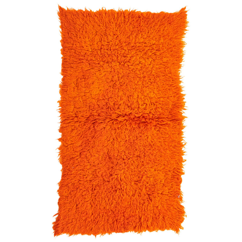 Tapis de couloir orange Mosser