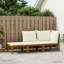 190 cm W Patio Sofa with Cushions