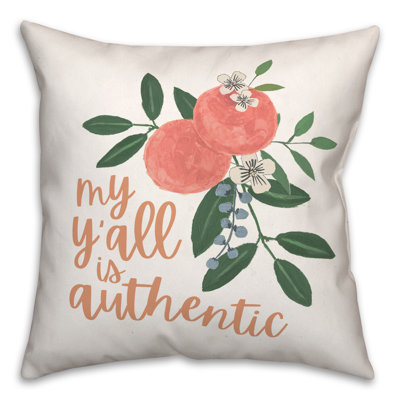 Coussin Authentic Yall