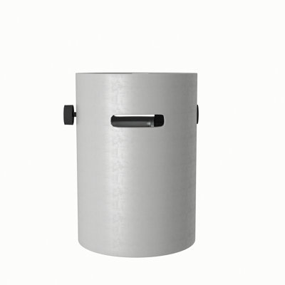 Colonne de feu d'extérieur au propane en oxyde de magnésium H 14 po x l 10 po Bitner