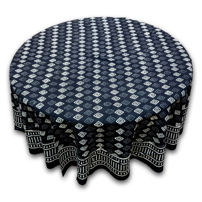 Nartuni Geometric 100% Cotton Tablecloth