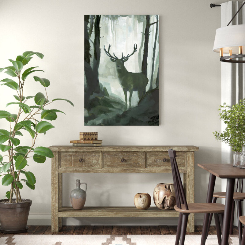 «Elemental Animals I» par Jacob Green - impression sur toile tendue, H 48 po x l 32 po
