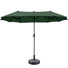 Parasol de patio 13 pi avec base