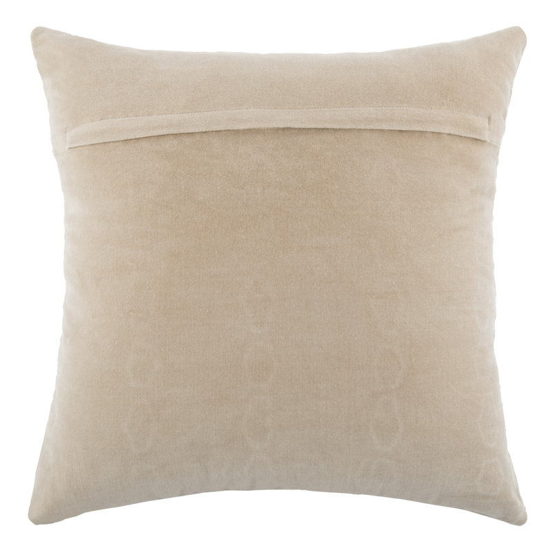 Adalie 20" Beige and Gold Geometric Pillow Set