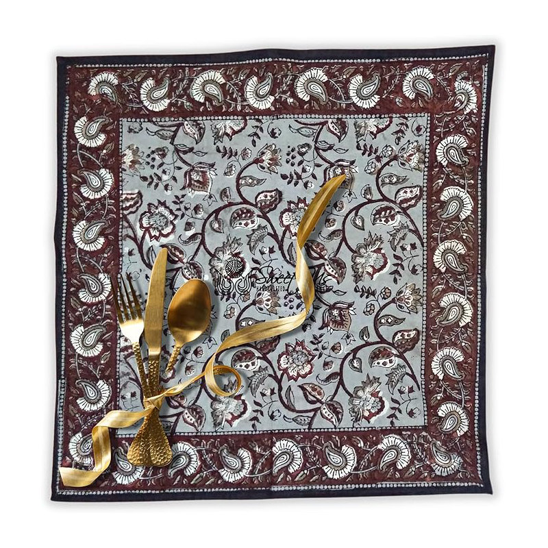 Ensemble de quatre napperons en coton Blend
