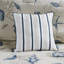 Édredon bleu - imprimé décoratif très grand 100% coton