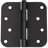 Door Hinge- 4-Inch, 5/8-Inch Radius, 9-Pack-98450073