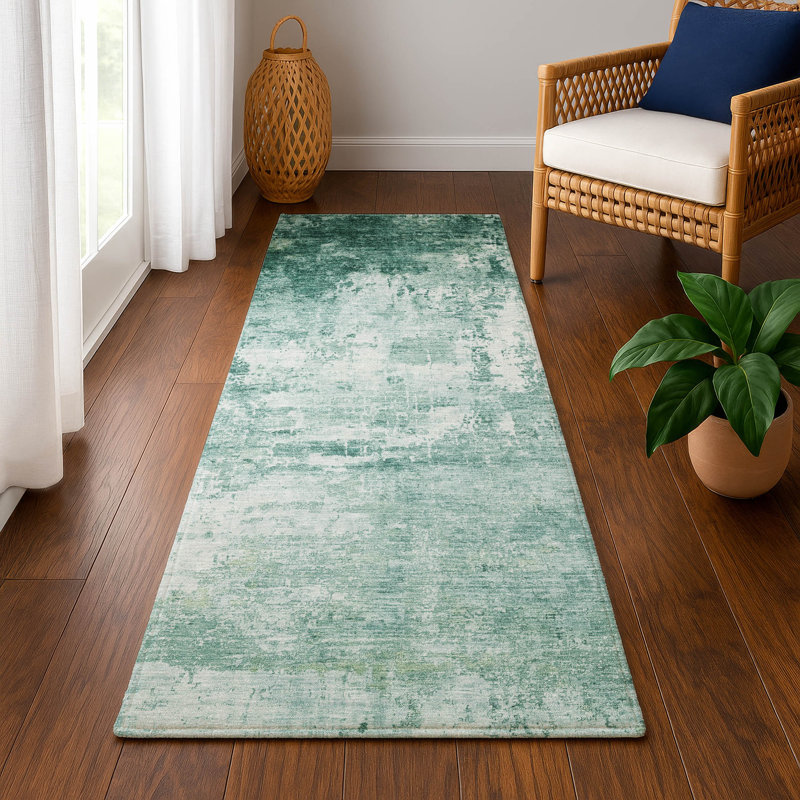 Premium Machine Washable Verlin AMF1766 Modern Rug, Runner 2'3" x 7'6"