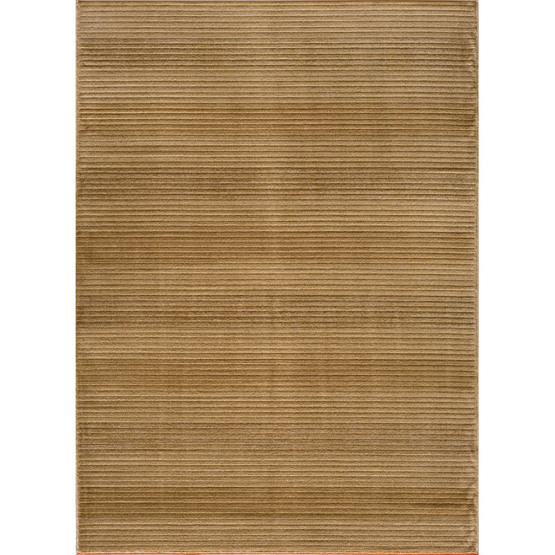 Tapis beige area Sherill, Rectangle 7 pi 10 po x 9 pi 10 po