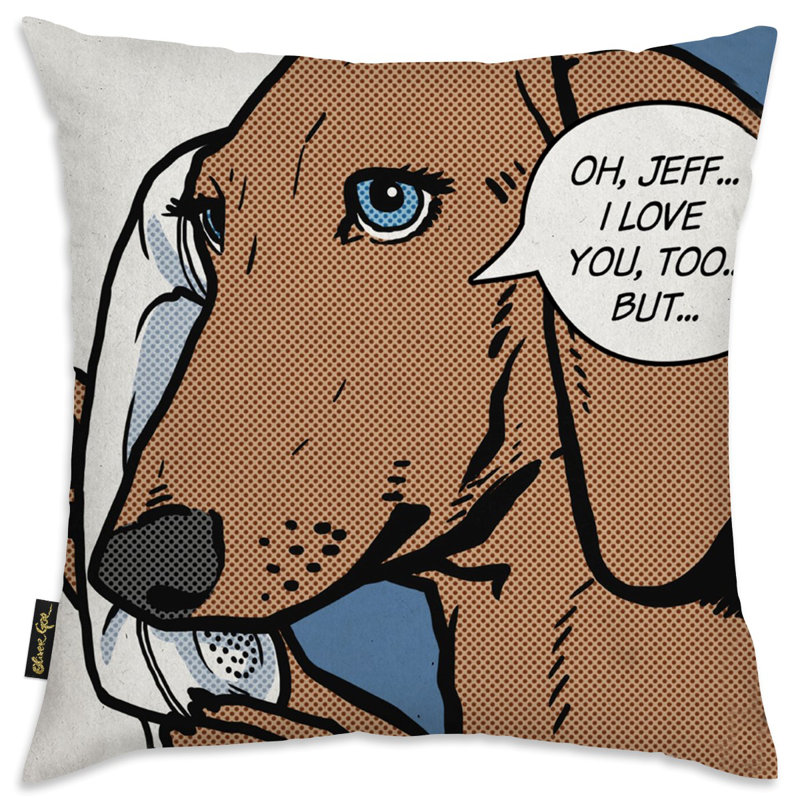  Coussin Roy Daschundstein