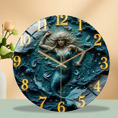Horloge murale Mermaid