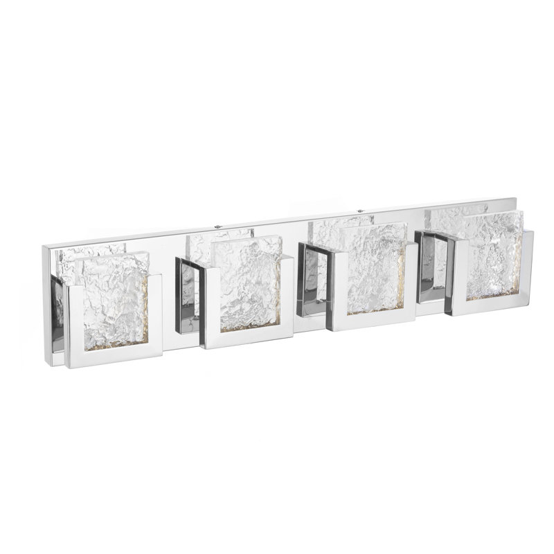 4 - Light Dimmable Bath Bar, Gold