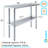 16 in. x 48 in. Stainless Steel Table