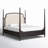 Alcy Upholstered Four Poster Bed-98370177-98370176