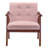Banassak 28.5" Wide Fabric Tufted Armchair With Solid Wood Frame-1441021962