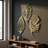 Metal Leaves Wall Art Set - 3 Piece-69766768-69766770