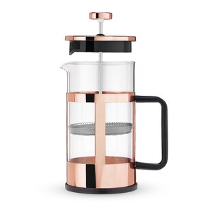 GROSCHE MADRID French Press - Premium Coffee and Tea Maker - 1.5L - 51 oz -  Borosilicate Glass Beaker - Dual Filter System For Rich Brew - Versatile