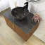 30" Wall Mounted Bathroom Vanity With Sintered Stone Countertop And White Round Ceramic Basin