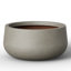 Bol à fleurs / pot d'intérieur et extérieur en béton avec trou de drainage 16 po Stone-990106807-1053064299