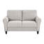 Modern In Sand Textured Fabric With Solid Frame And Cushions Desert For Living Area