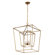 Decomust 29" 4-Light Geometric Lantern Chandelier Light