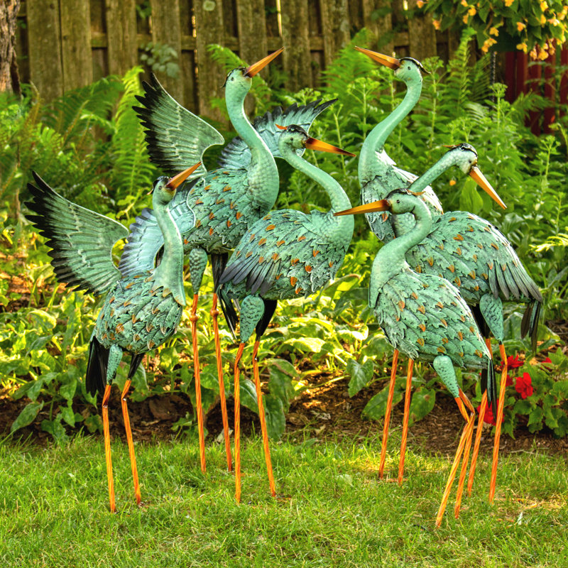 Eva Animals Metal Garden Statue
