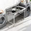 Évier de cuisine commercial 31,5 x 47,2 x 23,6 po