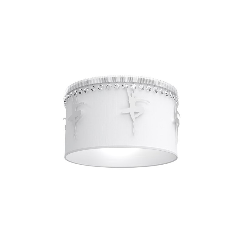 Jayapura Flush Mount, White