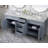 Rivers 72'' Double Bathroom Vanity with Marble Top-418748145