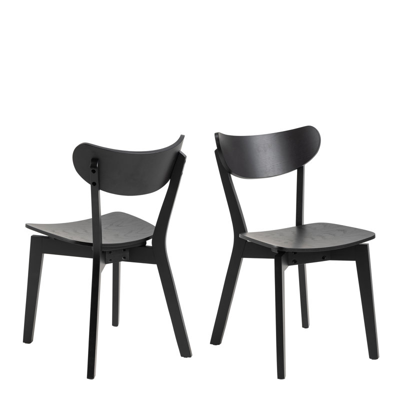 Emilianna 42.5cm H Side Chair, Black
