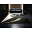 Tapis moelleux moelleux et moderne à motif géométrique rustique et moelleux de couleur brune Ahmad Gila-122034254