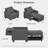 38" Wide Convertible Chair 3-In-1 Pull Out Sleeper Futon Chair Beds with Wireless Charging-1080061093