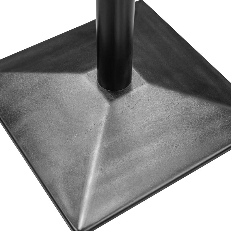 Base de table carrée pour restaurant