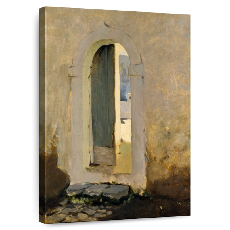 Lilie Open Doorway Morocco 1879-1880, 30" H x 20" W