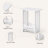 Yawots Bedside Table Mini Coffee Table Sofa Side Table Small Sized Bedroom Bedside Cabinet  Home Storage And Organization Dormitory