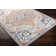 Tapis safran / bleu marine Fleeman