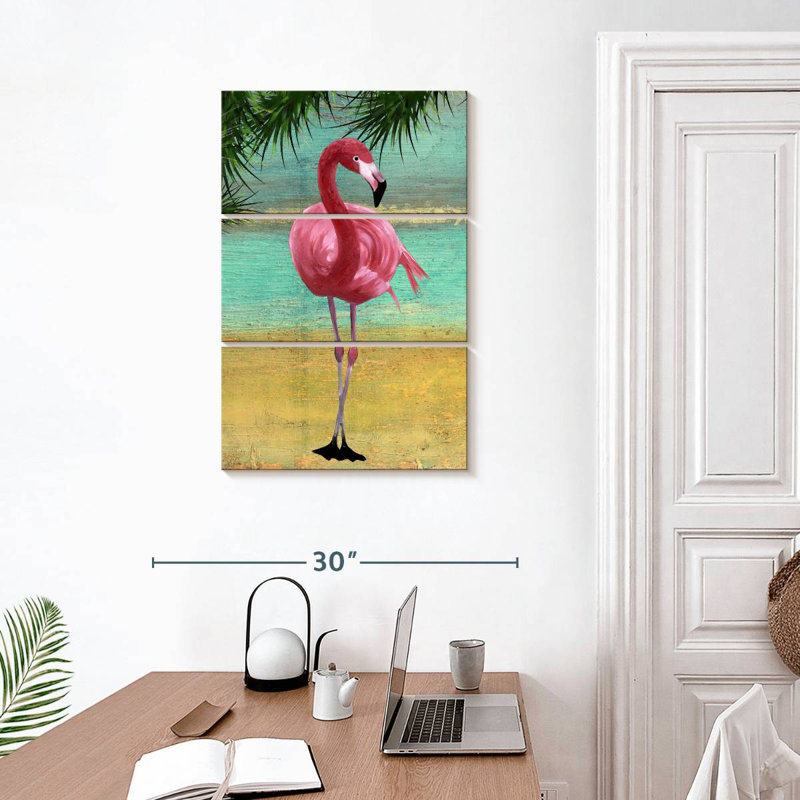 Brampt Flamingo Frame I, 32" H x 20" W