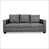 Polyester gris anthracite est en rupture de stock
