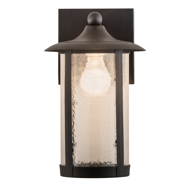 Fulton Prime 1 - Light Outdoor Wall Lantern, 13" H x 8" W x 8" D, Antique Copper
