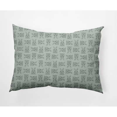 Outdoor Reversible Throw Pillow
