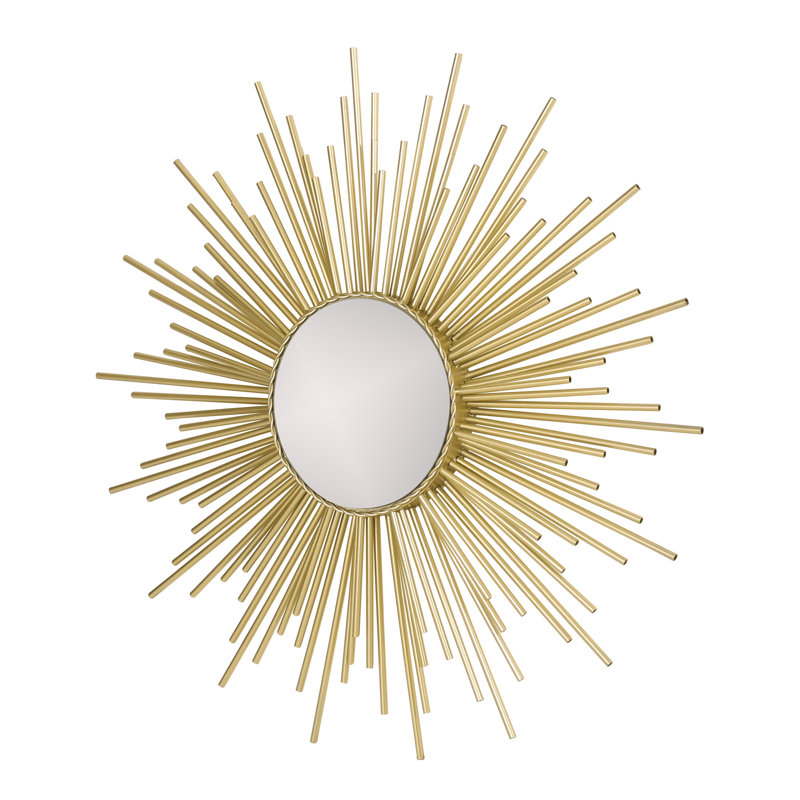 Miroir d'appoint mural Wallner Sunburst