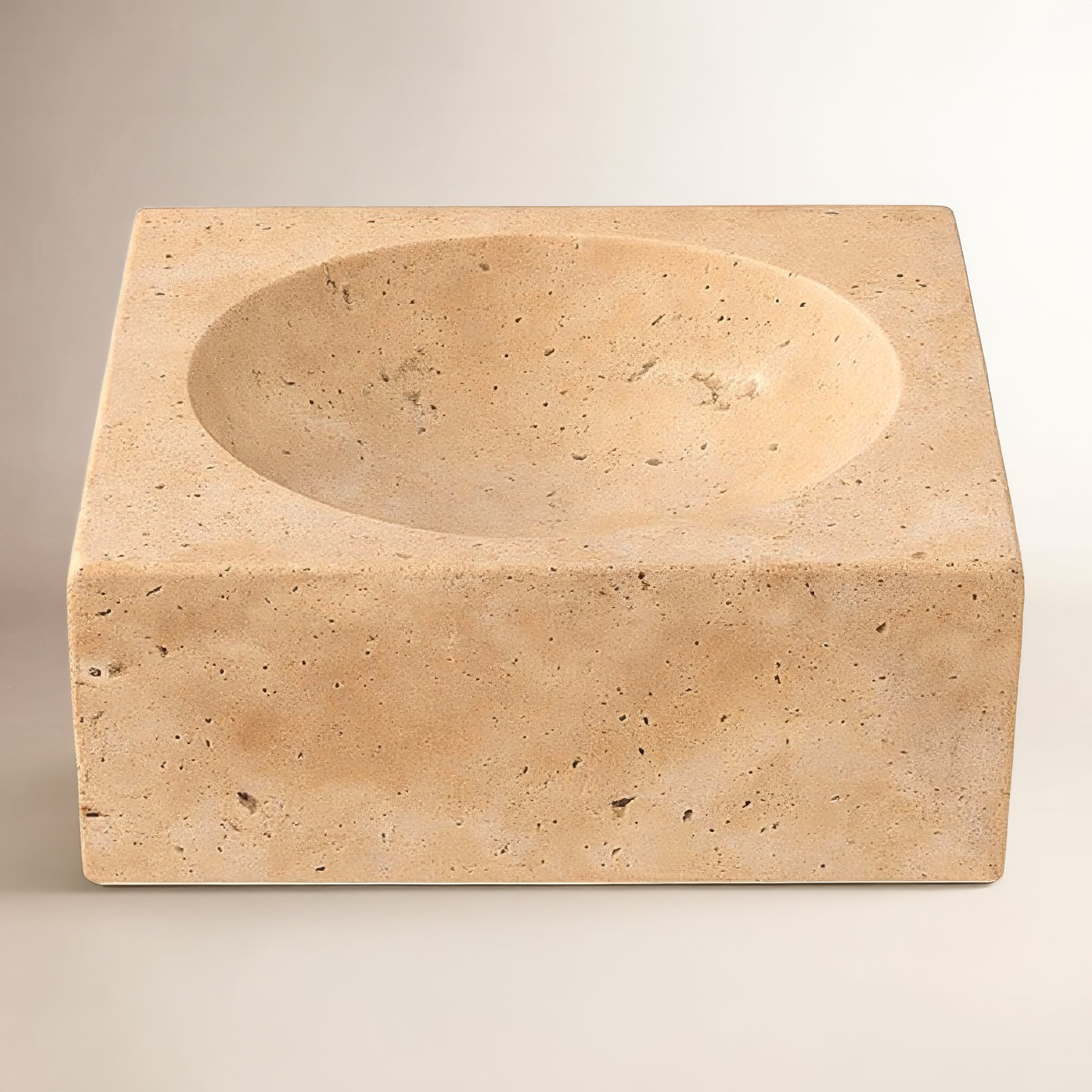 Genuine Marble Decorative Bowl, 2" H x 4" W x 4" D