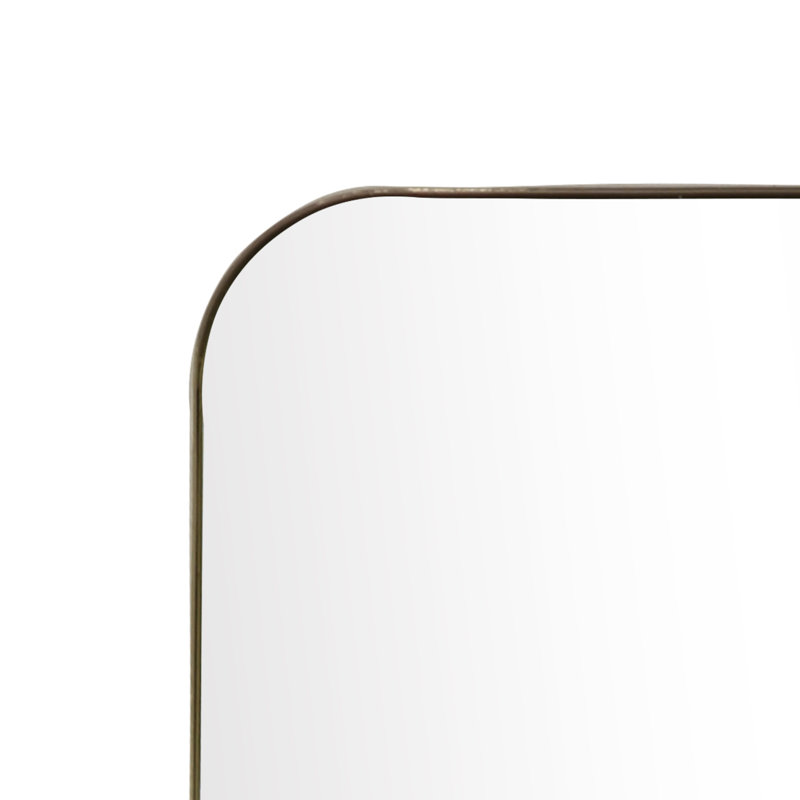 Ligia Steel Flat Floor Mirror