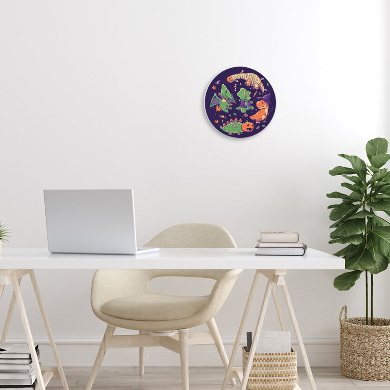 Dinosaure d'Halloween, plaque murale, par EduEly Designs
