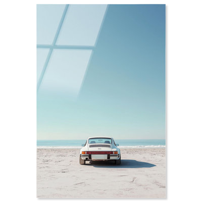 «Beach Stationnement Coastal Wall Decor» par Notoriart