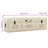 Storage Bench 43.3" Cream Solid Wood Fir