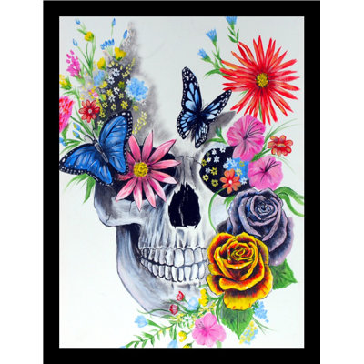 Sugar Skull - Single Picture Frame Print