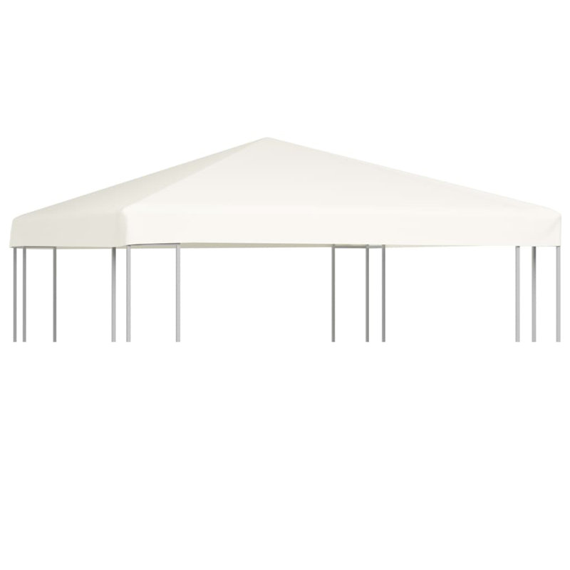 Auvent de remplacement en tissu gris pour pavillon de jardin, Bleu